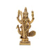 Murugan Statue  - 5 x 2.5  Inches 440 Gms |  Antique Brass Statue/ Murugan with Peacock Idol/ Murugan Silai for Pooja - Brass Murties