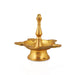 Brass Lamp  - 6.75  Inches |  Hanging Diya/ Thooku Vilakku/ Latkan Hanging 5 Face Deep for Home - Hanging Lamp