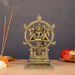Chakrathazhwar Idol - 7 x 5 Inches | Antique Brass Idol/ Chakrathalwar Statue for Pooja/ 1.040 Kgs Approx - Brass Murties