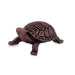 Tortoise Statue - 1.5 x 2 Inches | Copper Polish Feng Shui Turtle for Pooja/ 45 Gms Approx - Table Stand Accessories