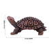 Tortoise Statue - 1.5 x 2 Inches | Copper Polish Feng Shui Turtle for Pooja/ 45 Gms Approx - Table Stand Accessories