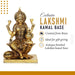 Laxmi Murti  - 7 x 4.5 Inches |  Brass Idol/ Lakshmi Idol/ Lakshmi Murti/ Lakshmi Statue for Pooja - Brass Murties