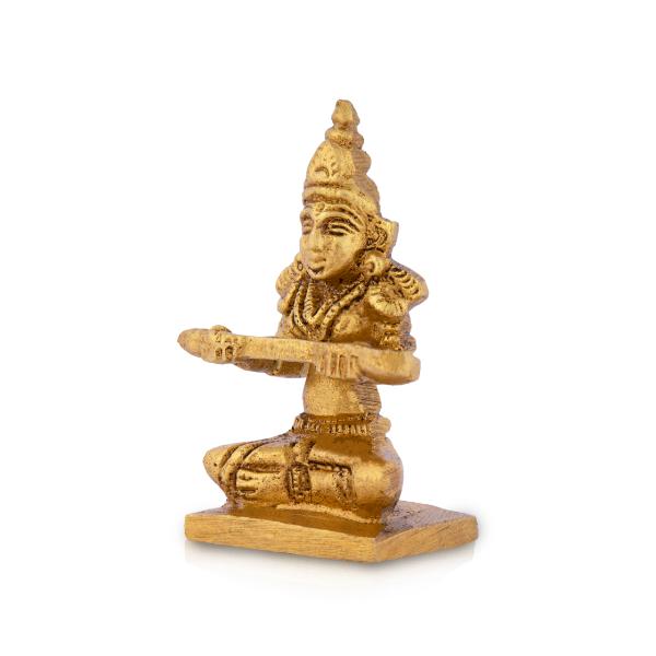 Annapuran Devi Murti - 2.5 x 1.5 Inches | Brass Idol/ Annapoorani Statue/ Annapurna Idol for Pooja