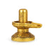 Shivling Idol - 3 x 3.25 Inch | Brass Idol/ Shiv Ling Murti/ Shiva Lingam Statue for Pooja - Brass Murties