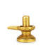 Shivling Idol - 3 x 3.25 Inch | Brass Idol/ Shiv Ling Murti/ Shiva Lingam Statue for Pooja - Brass Murties
