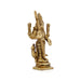 Mayil Murugan Statue - 3.25 x 2 Inches | Antique Brass Statue/ Peacock Murugan Silai for Pooja/ 155 Gms Approx - Brass Murties