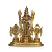 Balaji Murti - 13 Inches | Balaji Statue/ Antique Brass Statue/ Namam Shank Chakra Balaji Idol for Pooja - Brass Murties