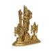 Balaji Murti - 13 Inches | Balaji Statue/ Antique Brass Statue/ Namam Shank Chakra Balaji Idol for Pooja - Brass Murties
