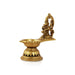 Varahi Vilakku  - 7.5  Inches |  Antique Brass Statue/ Varahi Deepam/ Brass Lamp for Pooja - Deity Lamps