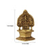 Kamatchi Vilakku - Ganesha - 7 Inches | Brass Kamakshi Deepam/ Lamp for Pooja - Deity Lamps