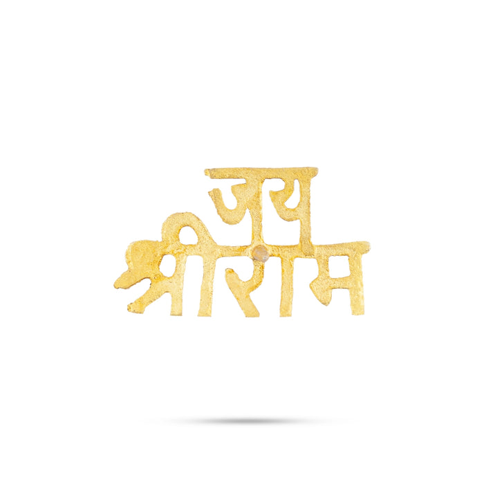 Forehead Tilak Stamp - 2.5 x 0.5 Inches | Zinc Tilak Applicator/ Tilak Mudra for Daily Usage & Deity Ornament - Deity Accessories