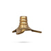 Vilakku Thiri Holder - 1 x 2 Inches | Brass Thiri Stand/ Vilakku Thiri Stand for Lamp/ 10 Gms Approx - Lamp Stands & Accessories