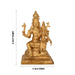 Uma Maheshwarar - 6 x 4 Inches | Panchaloha Idol / Shiv Parvati Murti / Shivan Parvati Statue for Pooja - Panchaloha Murties