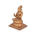 Nammazhwar Sitting on Base Murti- 12 x 9.5 Inches| Panchaloha Idol/ Nammazhwar Statue/ Nammalvar Idol for Pooja - Panchaloha Murties