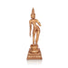 Sivagami Standing on Base Murti - 18 x 5.5 Inches | Panchaloha Idol/ Sivagami Statue/ Sivagami Idol for Pooja - Brass Murties