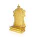 Arch Peedam with Umbrella - 19 x 12 Inches | Brass Sheet Peedam / Peedam with Arch For Pooja - Pooja Aasan & Bajot & Pooja Mat