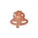 Om With Tripundra Tilak Stamp - 1.5 Inches | Zinc Om With Tripund Tilak Mudra - Deity Accessories