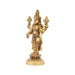 Balaji Standing - 5 Inches | Antique Brass Statue/ Balaji Idols for Pooja/ 375 Gms Approx - Brass Murties