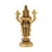 Balaji Standing - 5 Inches | Antique Brass Statue/ Balaji Idols for Pooja/ 375 Gms Approx - Brass Murties