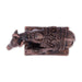 Cow and Calf Idol - 1.5 x 2 Inches | Copper Idol/ Kamadhenu Statue for Pooja/ 85 Gms Approx - Table Stand Accessories