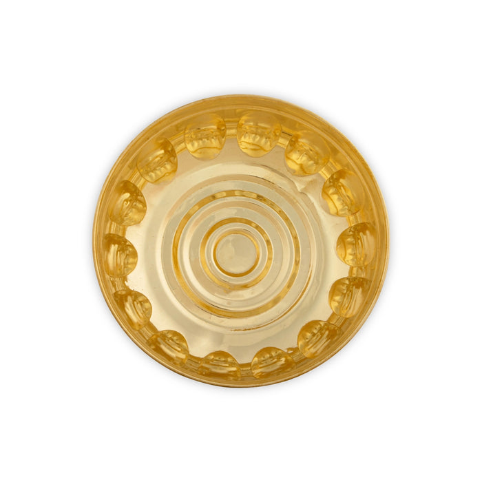 Brass Bowl - 1.75 x 4.5 Inches | Brass Cup/ Pooja Bowl/ Pooja Cup for Home/ 60 Gms Approx - Bowls