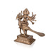 Arumugam Murugan sitting on Peacock on Base Murti - 10 x 9 Inches | Bronze Idol/ Murugan Statue For Home & Pooja - Panchaloha Murties