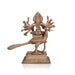Arumugam Murugan sitting on Peacock on Base Murti - 10 x 9 Inches | Bronze Idol/ Murugan Statue For Home & Pooja - Panchaloha Murties