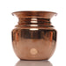 Copper Lota - 4 x 4.25 Inches |  Kalash Pot/ Chombu/ Pooja Pot/ Kalash for Pooja - Kalash & Pooja Lota