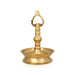 Brass Hanging Lamp - 10 x 7 Inches | Brass Vilakku / Hanging Diya / Latkan Hanging Deep for Pooja - Hanging Lamps