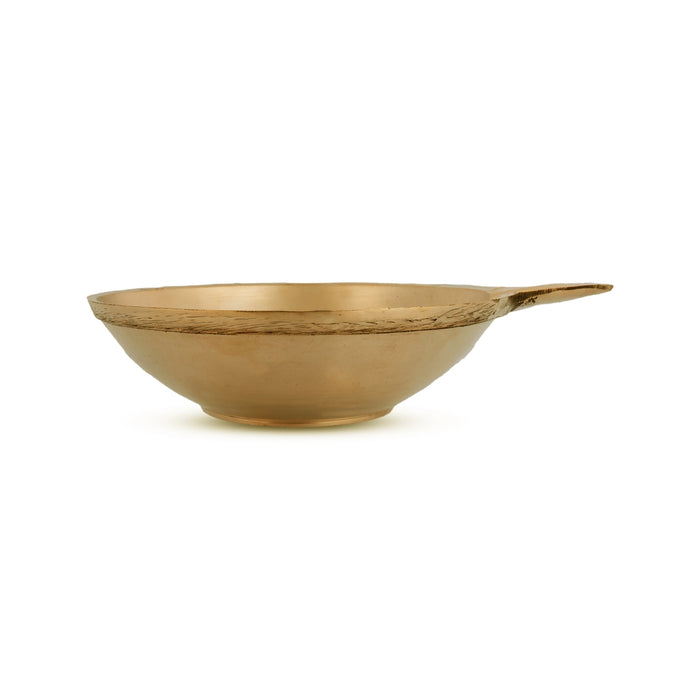 Karthik Deepam - 1.25 x 5.5 Inches | Brass Lamp / Agal Vilakku / Kartik Deep for Home & Pooja