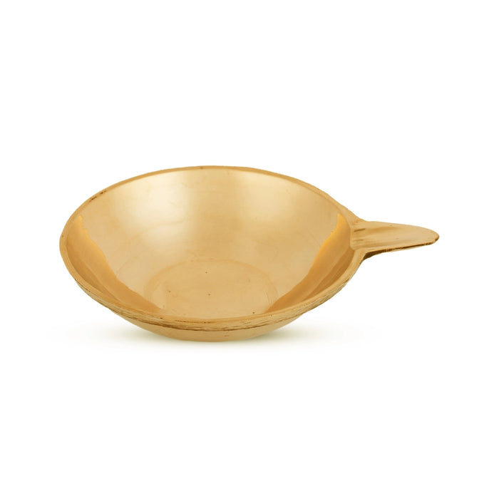 Karthik Deepam - 1.25 x 5.5 Inches | Brass Lamp / Agal Vilakku / Kartik Deep for Home & Pooja