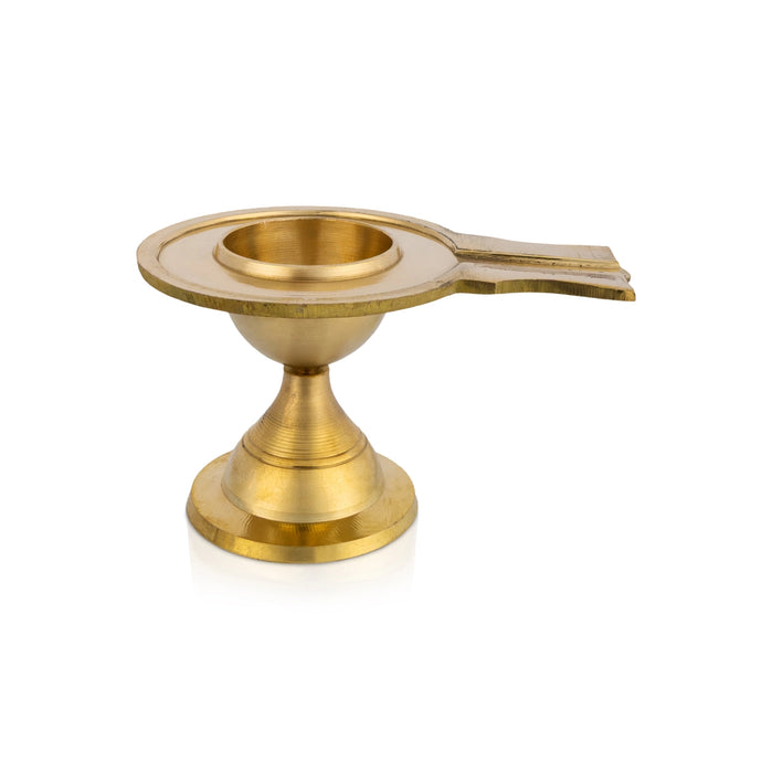Shivling Nag Stand - 7 x 5 Inches | Avudaiyar With Nag Stand/ Naga Avudaiyar for Daily Pooja