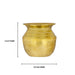 Brass Lota - 3 x 3.5 Inches | Kalash/ Pooja Pot/ Chombu for Home/ 150 Gms Approx - Kalash & Pooja Lota