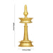 Kerala Vilakku - 14 x 5.75 Inches | Brass Kerala Kuthu Vilakku/ Kerala Lamp for Pooja - Kerala Vilakku