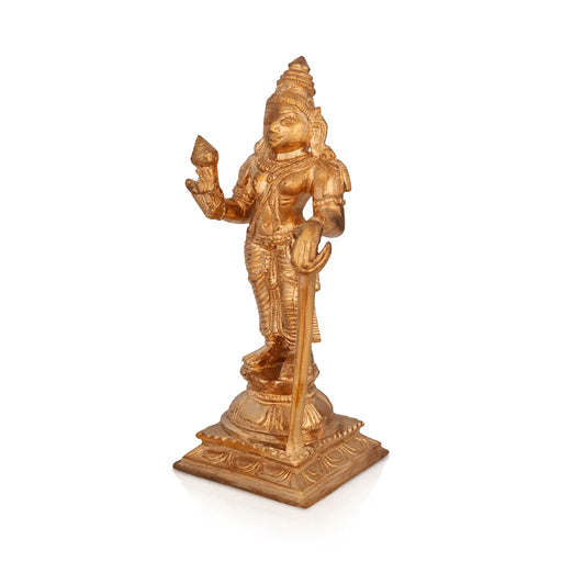 Naalvar Set- 5.75 x 2.25 Inches|Panchaloha Idol/ Appar/ Sundarar/ Sambandar/ Manikavasagar/ Nalvar Idols for Pooja - Panchaloha Murties