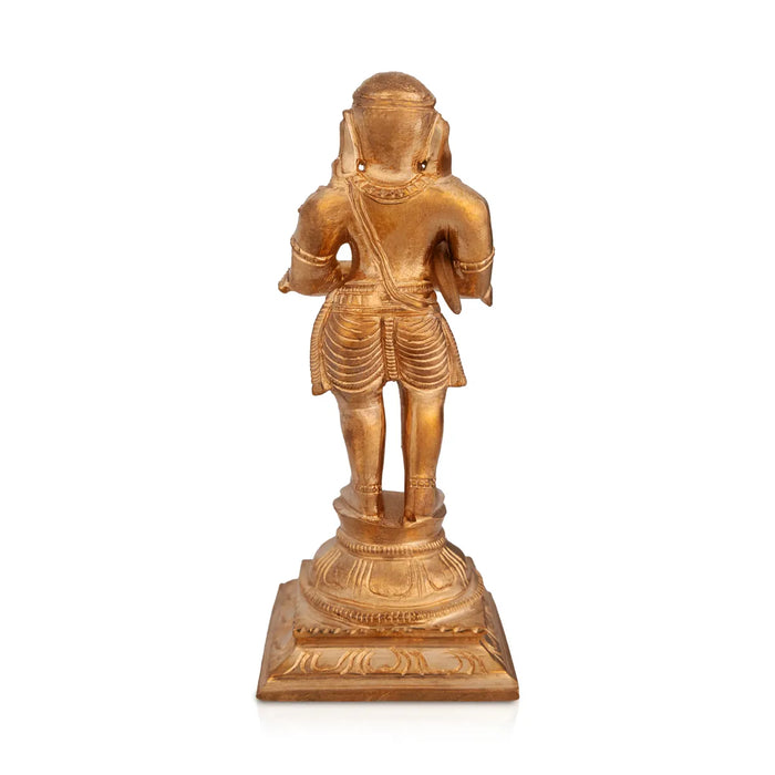Naalvar Set- 5.75 x 2.25 Inches|Panchaloha Idol/ Appar/ Sundarar/ Sambandar/ Manikavasagar/ Nalvar Idols for Pooja - Panchaloha Murties