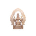 Varahi Amman Statue With Arch Sitting On Base - 6 x 5 Inches | Panchaloha Statue/ Varahi Idol for Pooja/ 960 Gms - Panchaloha Murties