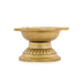 5 Face Agal Vilakku with Base - 1.75 x 2.75 Inches | Antique Brass Lamp / Brass Vilakku / Deep for Pooja - Karthik Lamps