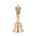 Hand Bell - 4.25 x 1.75 Inches | Ganesh Handle Ghanti/ Pooja Bell/ Brass Bell for Home - Pooja Bells