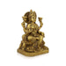 Lakshmi Idol - 6.5 x 4.5 Inches | Antique Brass Idol/ Laxmi Murti/ Lakshmi Murti for Pooja/ 1.700 Kgs Approx - Brass Murties