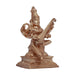 Saraswati Murti Sitting On Base - 5 x 3 Inches | Panchaloha Statue/ Saraswati Moorti for Pooja - Panchaloha Murties