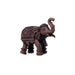 Elephant Statue - 2 x 1.25 Inches | Copper Idol/ Elephant Figurine for Home/ 70 Gms Approx - Table Stand Accessories