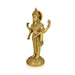 Dhanvantari Murti - 25.5 x 13 Inches | Antique Brass Idol/ Dhanvantari Standing Murti for Pooja - Brass Murties