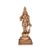 Hanuman Standing On Base Murti - 13.5 x 5 Inches | Panchaloha Statue / Anjaneya Statue for Pooja - Panchaloha Murties
