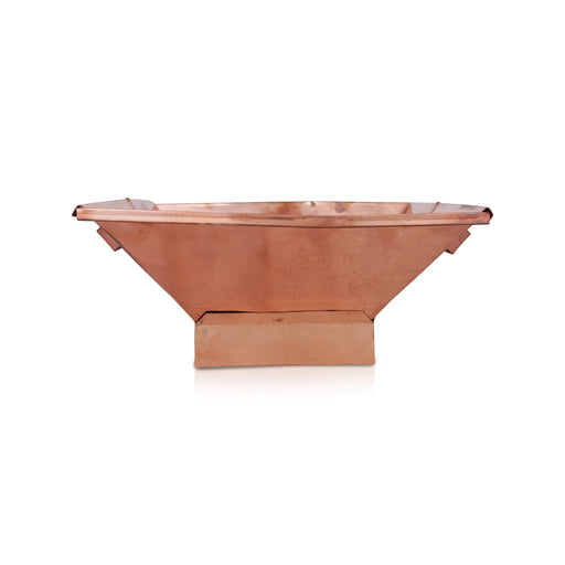 Havan Kund With Stand - 16 x 16 Inches | Copper Agnihotra/ Hawan Kund With Handle For Yajna And Homam - Havan Kund