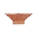 Havan Kund With Stand - 16 x 16 Inches | Copper Agnihotra/ Hawan Kund With Handle For Yajna And Homam - Havan Kund