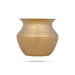 Brass Lota - 3 x 2.5 Inches | Chombu/ Puja Pot/ Brass Kalash for Pooja/ 100 Gms Approx - Kalash & Pooja Lota