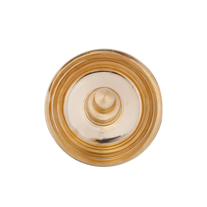 Kerala Kuthuvilakku - 22 Inches | Brass Nilavilakku/ Brass Deepam for Pooja/ 5.300 Kgs Approx - Kerala Vilakku