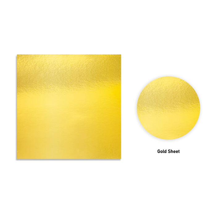 Brass Yantra Sheet - 6 X 6 Inches | Brass Plain Yantra Sheet/ Brass Sheet For Yantra Writing And Pooja Purpose - Maha Meru & Yantra