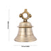 Temple Bell - 7.5 x 5.5 Inches | Hanging Bell/ Brass Bell/ Pooja Bell for Hanging - Pooja Bells